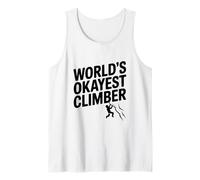 Lo scalatore più Buono del Mondo Divertente per Gli Amanti delle attività all'aperto Canotta