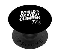 Lo scalatore più buono del mondo divertente per gli amanti delle attività all'aperto PopSockets PopGrip Adesivo