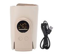 Lo Scaldino per Biberon per Bambini a Corda per il Latte e la Formula, Caldante di Latte per Bambini Veloce Ricaricabile con Display a LED, Scaldable Portatili Avvolgenti per