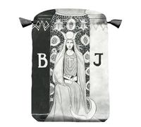 Lo Scarabeo Dark Side Of Tarot Borsa In Raso Con Coulisse 16x22,5cm