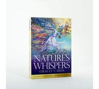 Lo Scarabeo Nature's Whispers Oracle Cards: 50 full colour cards and 72-page guidebook set, packaged in a hard-cover box.