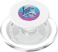 Lo scheletro sta facendo surf PopSockets PopGrip per MagSafe