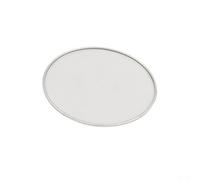 Lo schermo in acciaio inox per friggitrice previene il disordine di olio e cibo, semplice distacco per una pulizia facile e veloce (16 cm)