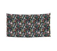 Lo schiaccianoci delle donne Balletto di Natale stampa Halloween Banner perfetto per Halloween Natale Design su un lato Forniture per decorazioni per feste