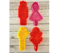 Lo Schiaccianoci Personaggi - Natale - stampo Cookie Cutter - Taglia biscotti