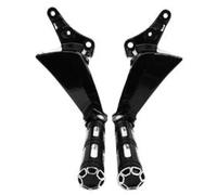 Lo schienale posteriore con pioli passeggeri PEGS Black Seat Sissy Bar compatibile con motociclette selezionate tra cui Modelli di giudice cannoniere di Las Vegas Boardwalk(C)