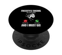 Lo sci freestyle sta chiamando e devo andare PopSockets PopGrip Adesivo