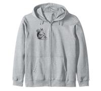 Lo Scoiattolo Mangia la Pizza - Italia, Italiano Felpa con Cappuccio