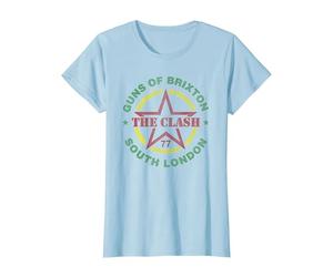 Lo scontro - Pistole di Brixton Maglietta, Donna, Celeste, XS