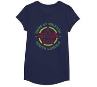 Lo scontro - Pistole di Brixton Maglietta, Ragazze, Navy, S