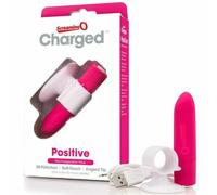Lo Screaming o Charged Positive Vibe Vibrator Strawberry rosa 1 St