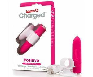 Lo Screaming o Charged Positive Vibe Vibrator Strawberry rosa 1 St