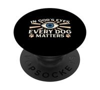Lo sguardo di Dio - Ogni cane conta PopSockets PopGrip Adesivo