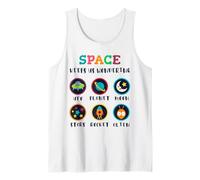 Lo Spazio Ci Fa Chiedere ai Bambini di Imparare l'umorismo Canotta