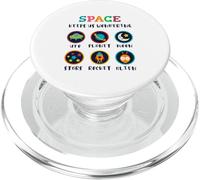 Lo spazio ci fa chiedere ai bambini di imparare l'umorismo PopSockets PopGrip per MagSafe