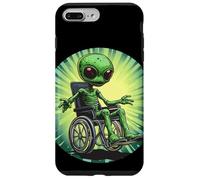 Lo spazio incontra l'umorismo con questo divertente alieno su ruote Custodia per iPhone 7 Plus/8 Plus