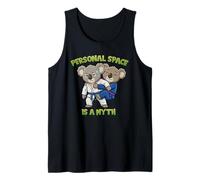 Lo Spazio Personale è Un Mito - Jiu Jitsu Back Control Humor Canotta