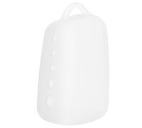 Lo spazzolino da denti in silicone copre protezione per la testa di spazzolino elettrico e manuale di alta qualità con fessura di ventilazione posteriore per casa, viaggi, (Bianco traslucido)