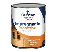 Lo Specialista Mistercolor IMPREGNANTE SOLVENTE, 2,5L, NOCE CHIARO
