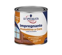 Lo Specialista Mistercolor IMPREGNANTE SOLVENTE CERA, 0,75L, MOGANO