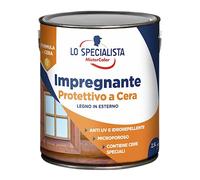 Lo Specialista Mistercolor IMPREGNANTE SOLVENTE CERA, 2,5L, NOCE ANTICO