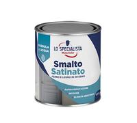 Lo Specialista Mistercolor SMALTO ACQUA SATINATO, 0,5L, GRIGIO SCURO