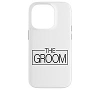 Lo sposo, abbinando lo sposo sposa scapolo Custodia per iPhone 14 Pro