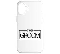 Lo sposo, abbinando lo sposo sposa scapolo Custodia per iPhone 16 Plus