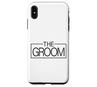Lo sposo, abbinando lo sposo sposa scapolo Custodia per iPhone XS Max