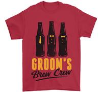 Lo Sposo Brew Girocollo Birra Cervo Doo Do Uomo T-Shirt 100% Cotone