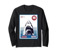 Lo squalo iconico Jaws 50 Anniversary 1975 Maglia a Manica