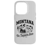 Lo stato del tesoro, Montana, Amercia, Bellezza naturale e fauna selvatica Custodia per iPhone 14 Pro