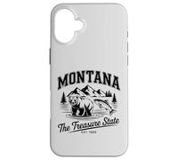 Lo stato del tesoro, Montana, Amercia, Bellezza naturale e fauna selvatica Custodia per iPhone 16 Plus