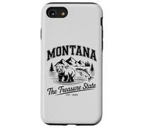Lo stato del tesoro, Montana, Amercia, Bellezza naturale e fauna selvatica Custodia per iPhone SE (2020) / 7/8
