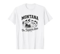 Lo Stato del Tesoro, Montana, Amercia, Bellezza Naturale e Fauna Selvatica Maglietta