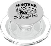 Lo stato del tesoro, Montana, Amercia, Bellezza naturale e fauna selvatica PopSockets PopGrip per MagSafe