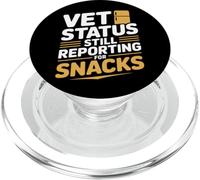 Lo stato del veterinario continua a segnalare per gli snack Veterans Day PopSockets PopGrip per MagSafe