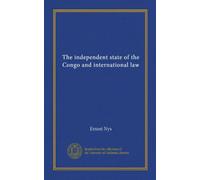 Lo stato indipendente del Congo e il diritto internazionale