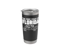 Lo Stato Libero della Florida Bicchiere termico in acciaio inox doppia parete