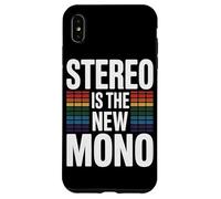 Lo Stereo È Il Nuovo Mono Musicista Appassionato Di Musica Custodia per iPhone XS Max