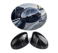 Lo stile del UK Accessori Esterni Auto Copertura specchietto laterale, Adesivo per calotta specchietto per mini Cooper One/S/JCW Serie R R50 R52 R53 2002-2006(Union Jack Nero)
