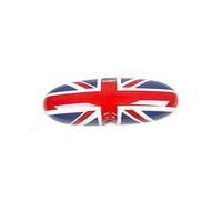 Lo stile del UK Accessori Esterni Auto Copertura specchietto retrovisore, Adesivo per specchietto retrovisore per mini Cooper One/S/JCW Serie R R50 R52 R53 2002-2006(Union Jack Blu)