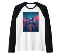 Lo strangolatore dell'asfalto perseguita Le Strade Calde di Los Angeles con Arti Nati dal catrame Maglia con Maniche Raglan
