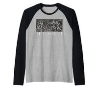 Lo Stregozzo Streghe stregone Scheletro Inferno Veneziano Maglia con Maniche Raglan