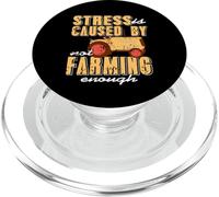 Lo stress sparisce vivendo la vita agricola vera PopSockets PopGrip per MagSafe