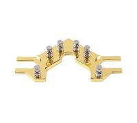 Lo Strumento Di Installazione Delle Corde Da 1 Pezzo Risolve I Problemi Di Ottimizzazione In 3 + 3 Accessori Per Chitarra Elettrica Nera/oro/argento Con Paletta (Color : Gold)