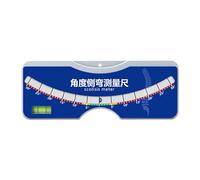 Lo Strumento Leggero Per La Misurazione Della Scoliosi Contiene Bolla Orizzontale Stabilizzante Per Un'analisi Posturale Coerente. Scoliometro Per La Valutazione Della Scoliosi