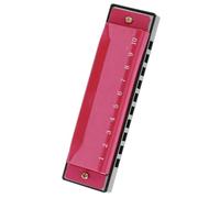 Lo strumento musicale armonica squisita Rose Red ha musica nitida e piena Set Di Armonica
