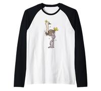 Lo Struzzo Uccello è confuso Ratite Maglia con Maniche Raglan