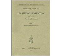 Lo Studio Fiorentino (1473-1503). Ricerche e documenti. Vol. VI Indici 978882225